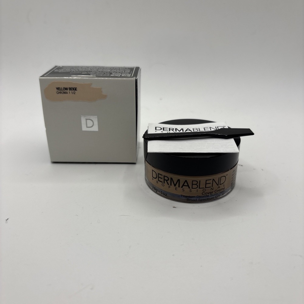 Dermablend Professional Cover Creme SPF 30 - 1 oz - Yellow Beige NIB